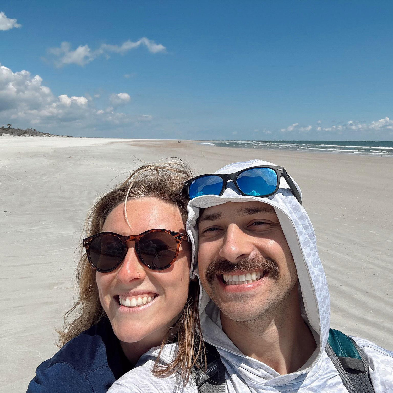 Boneyard Beach for our Florida Road Trip!