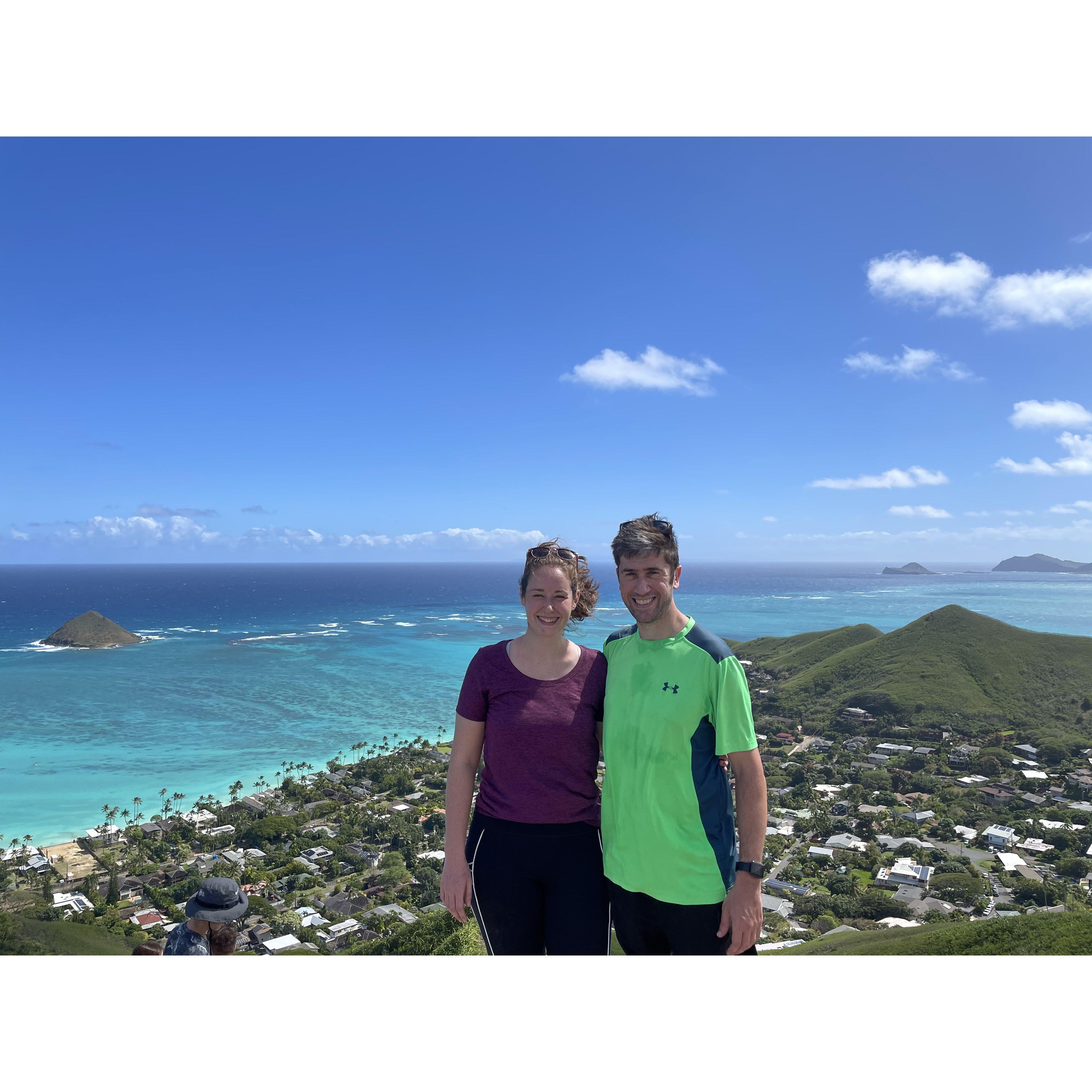 Katie's first trip to Hawaii