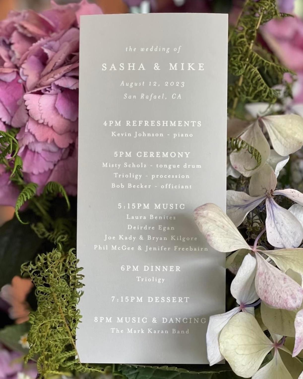 The Wedding Website of Mike Armstrong and Sasha Reid