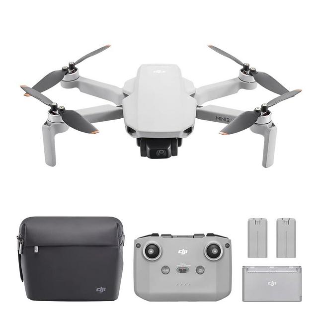 DJI Mini 2 SE Fly More Combo, Lightweight Drone with QHD Video, 10km Video Transmission, 3 Batteries for Total of 93 Mins Flight Time, Under 249 g, Automatic Pro Shots, Camera Drone for Beginners
