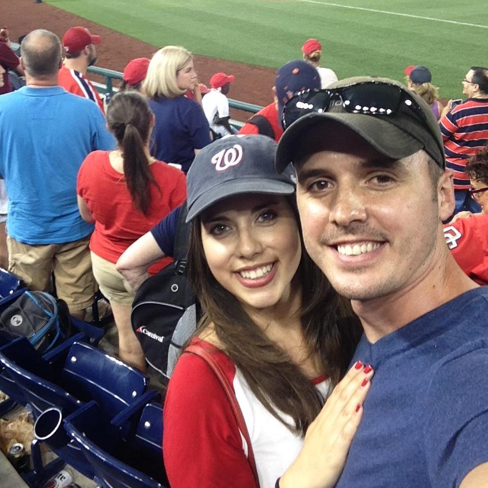 We love going to Nats games together!