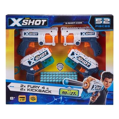 Zuru X-Shot Excel Four Pack Blasters