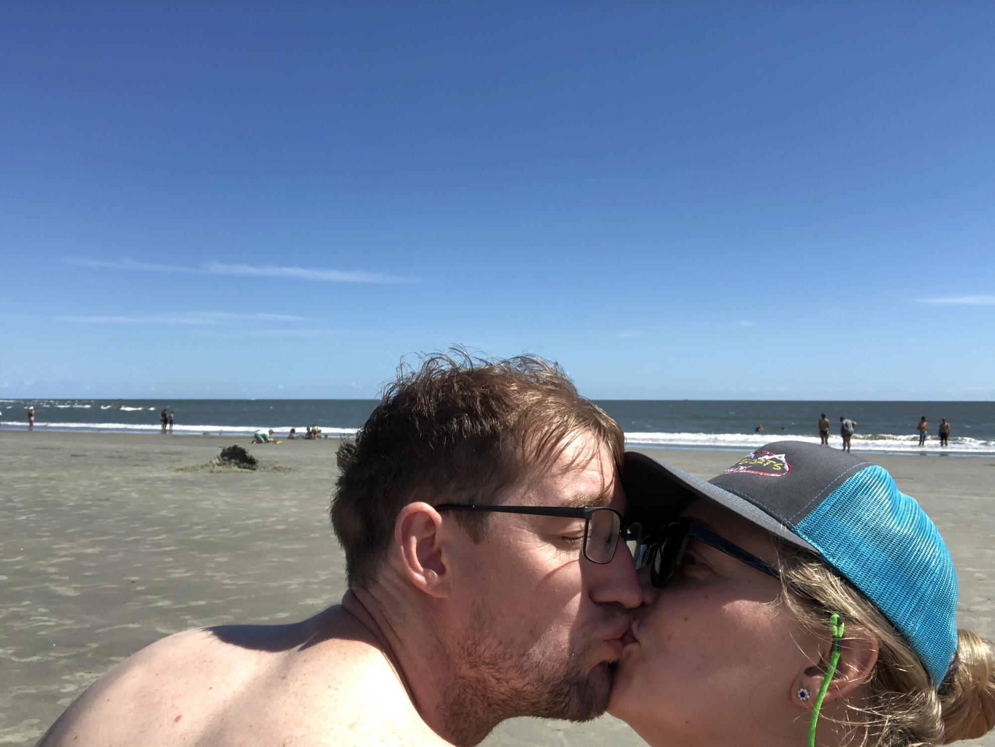 First shared beach experience- Charleston, SC - Sept 2022