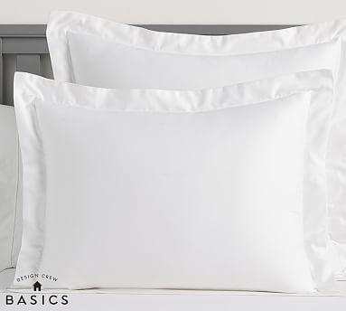 Design Crew Basics 400-Thread-Count Organic Cotton Sham
