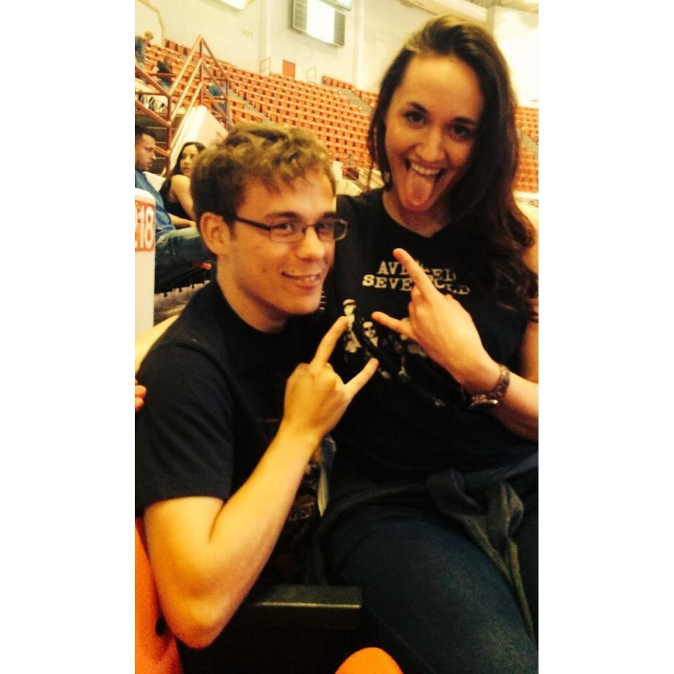 Our first concert together.