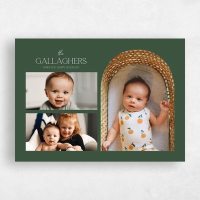 Evergreen Holiday Card - Arlanza