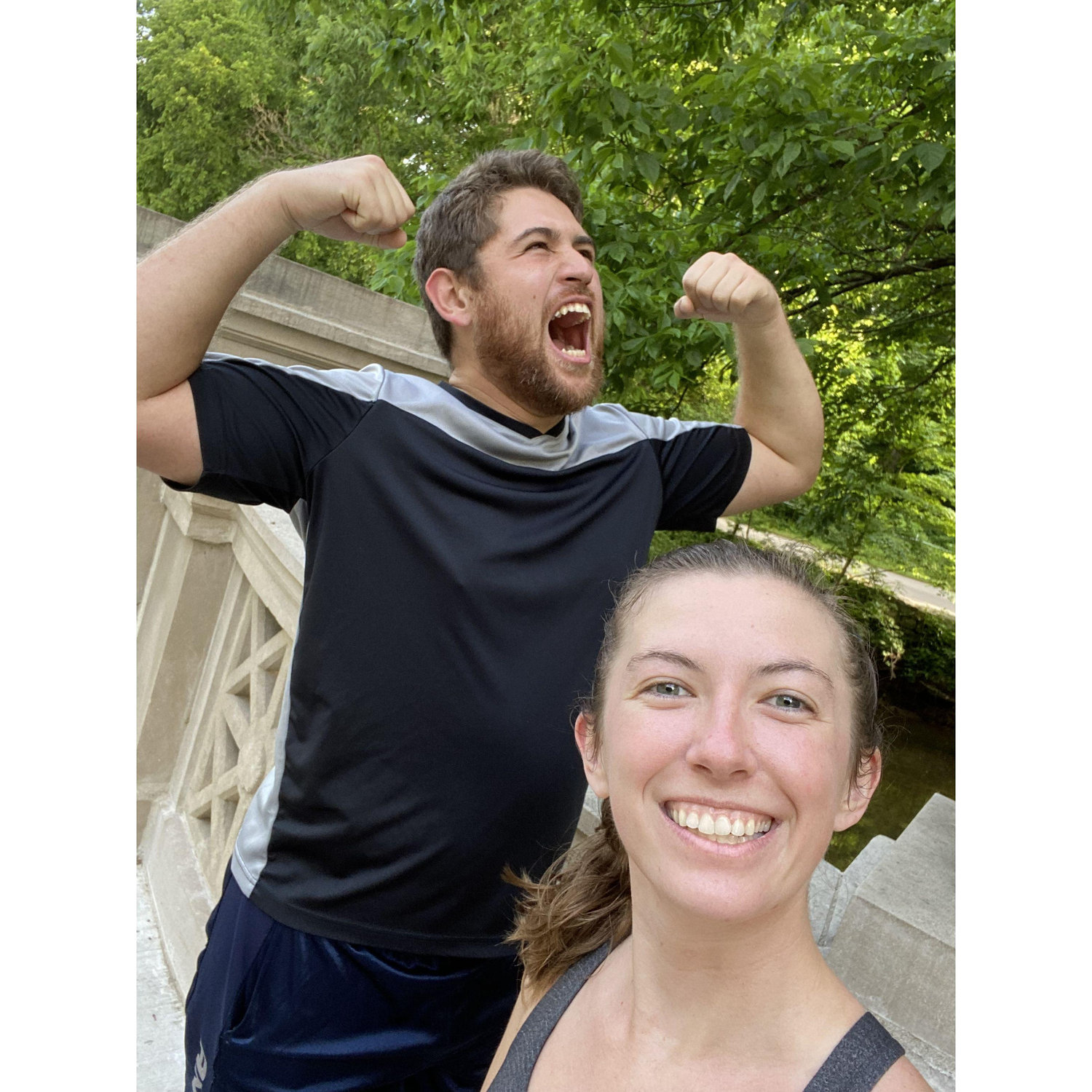 Kelsey turning EJ into a runner