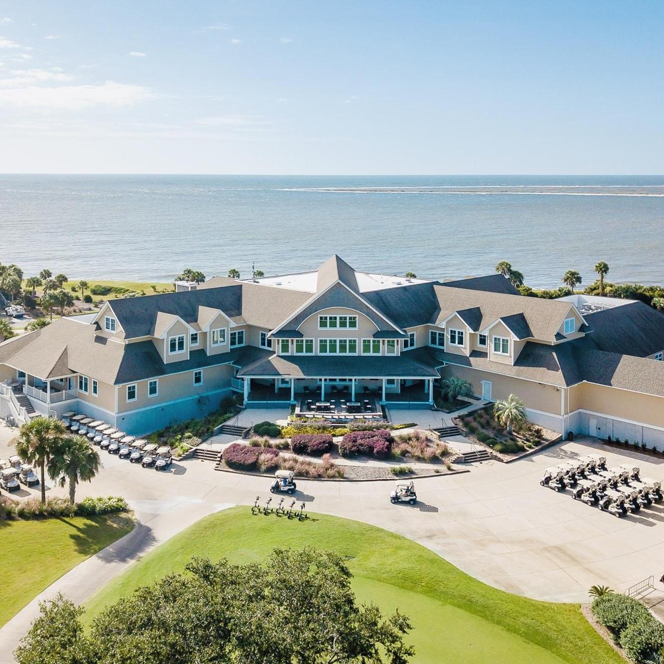 The reception location- Seabrook Island Club!