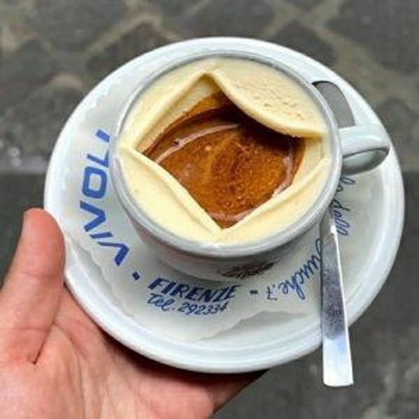 Affogato at Vivoli