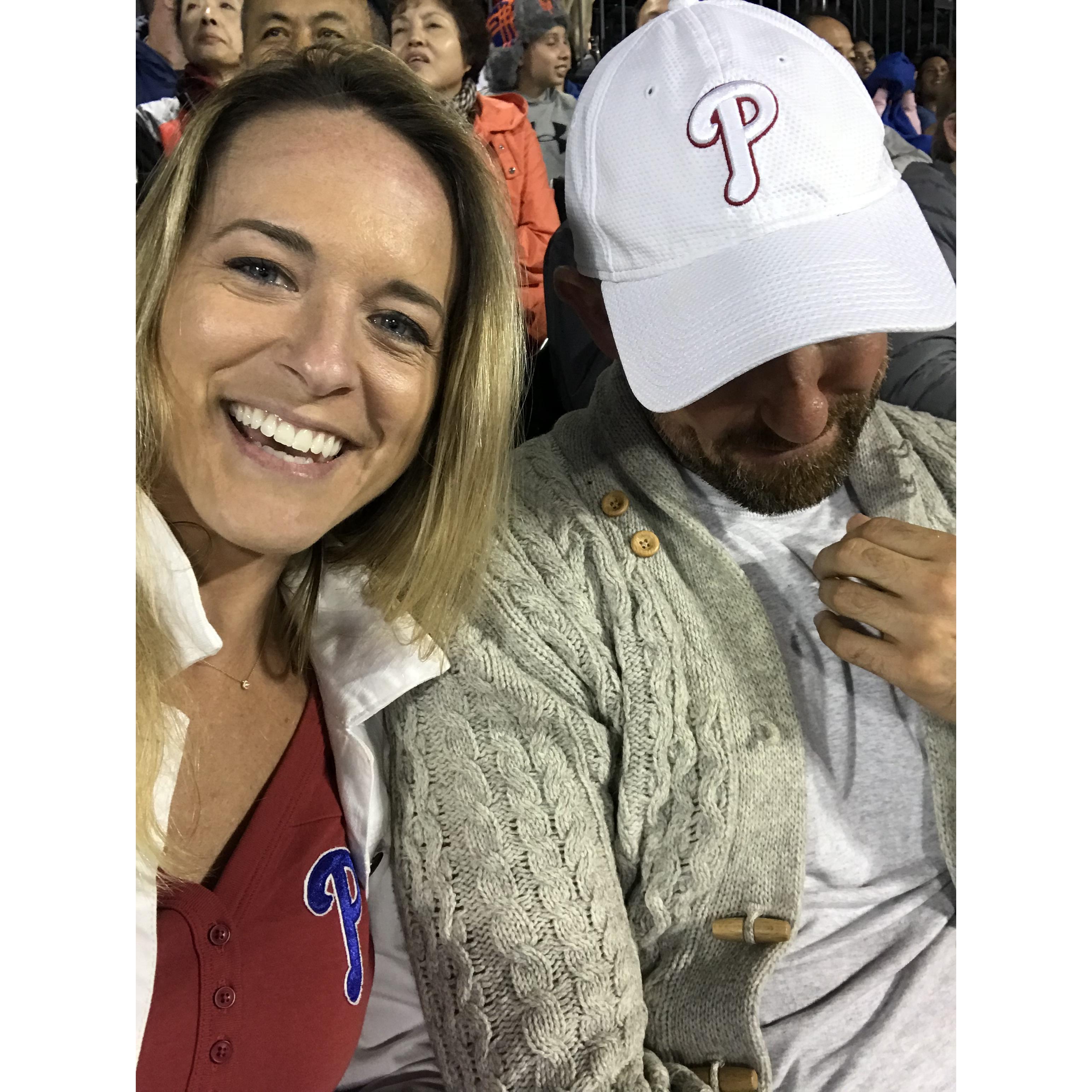 JJ's first Phillies game