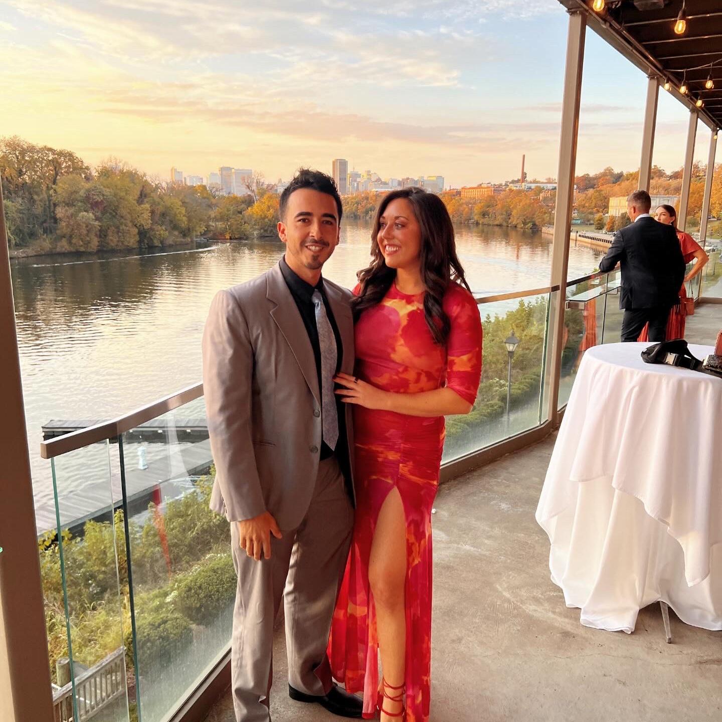 At Heather & Kemp's Wedding in Richmond, VA!