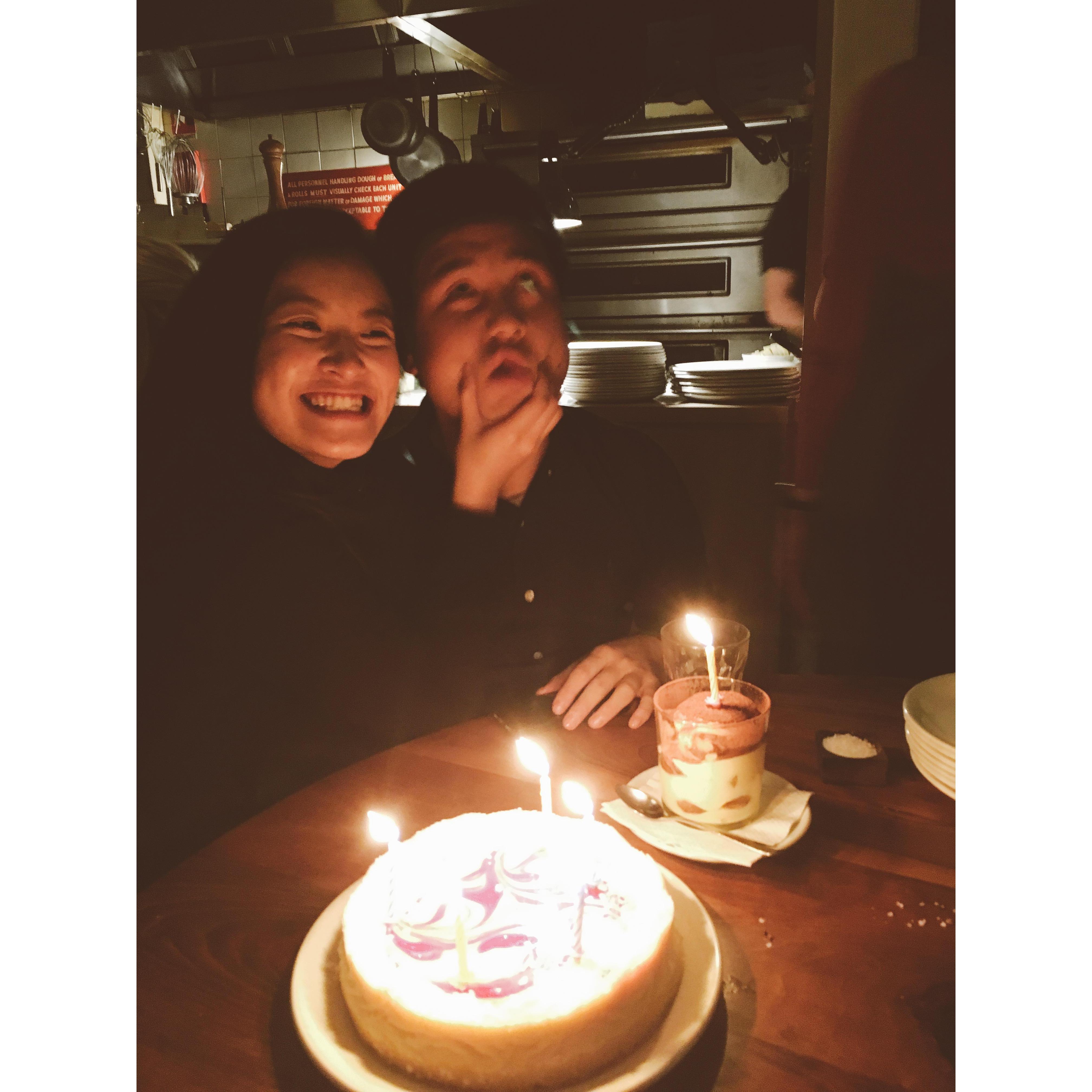 2016, Birthday dinner at Kaprica