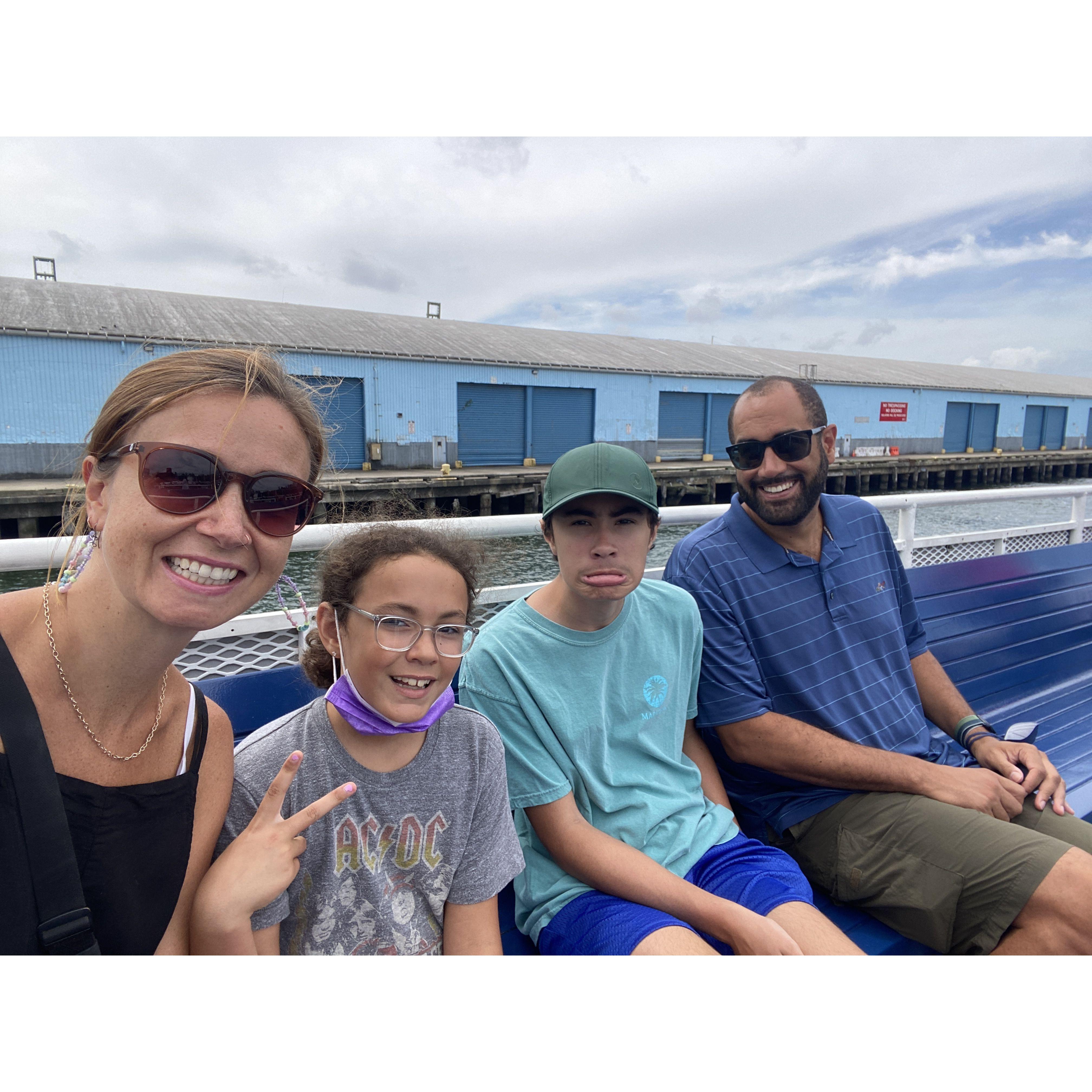 Ferry to Governors Island