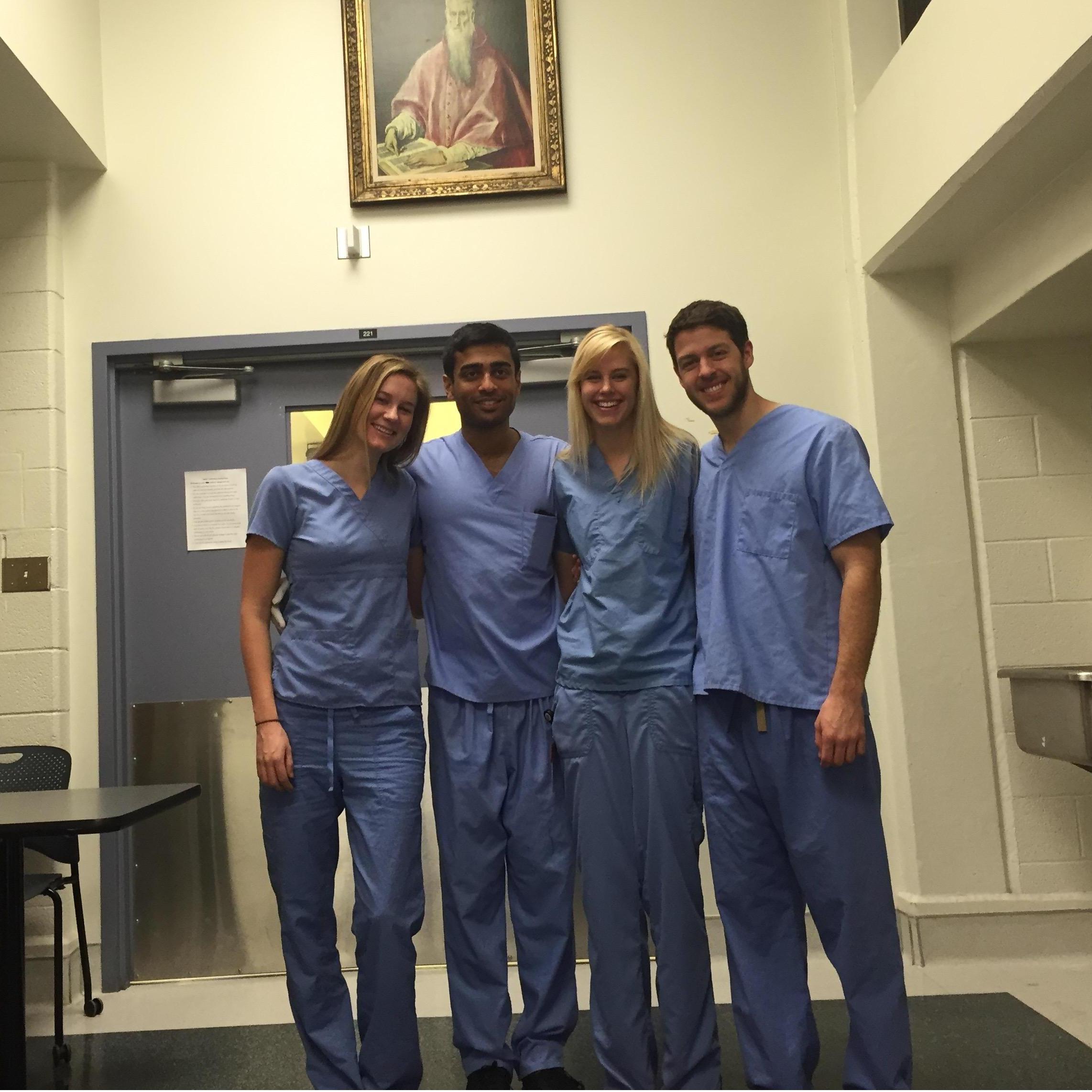 Where it all started...the University of Utah Gross Anatomy lab...October 2014