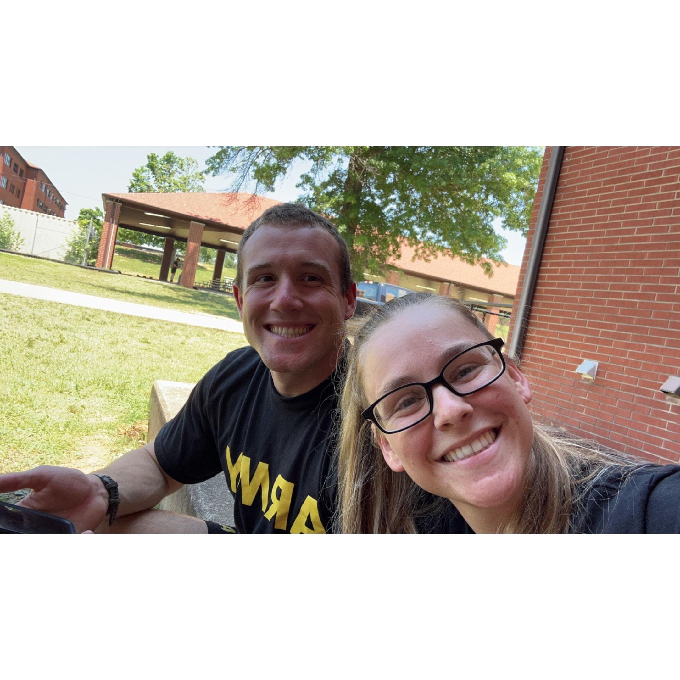 The very first picture Bryson and Haley have together!