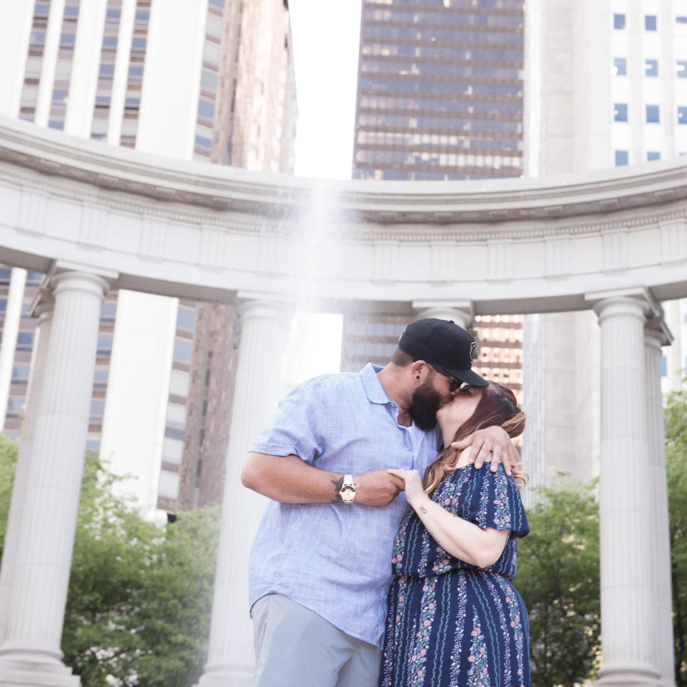 "Do you like this fountain?"