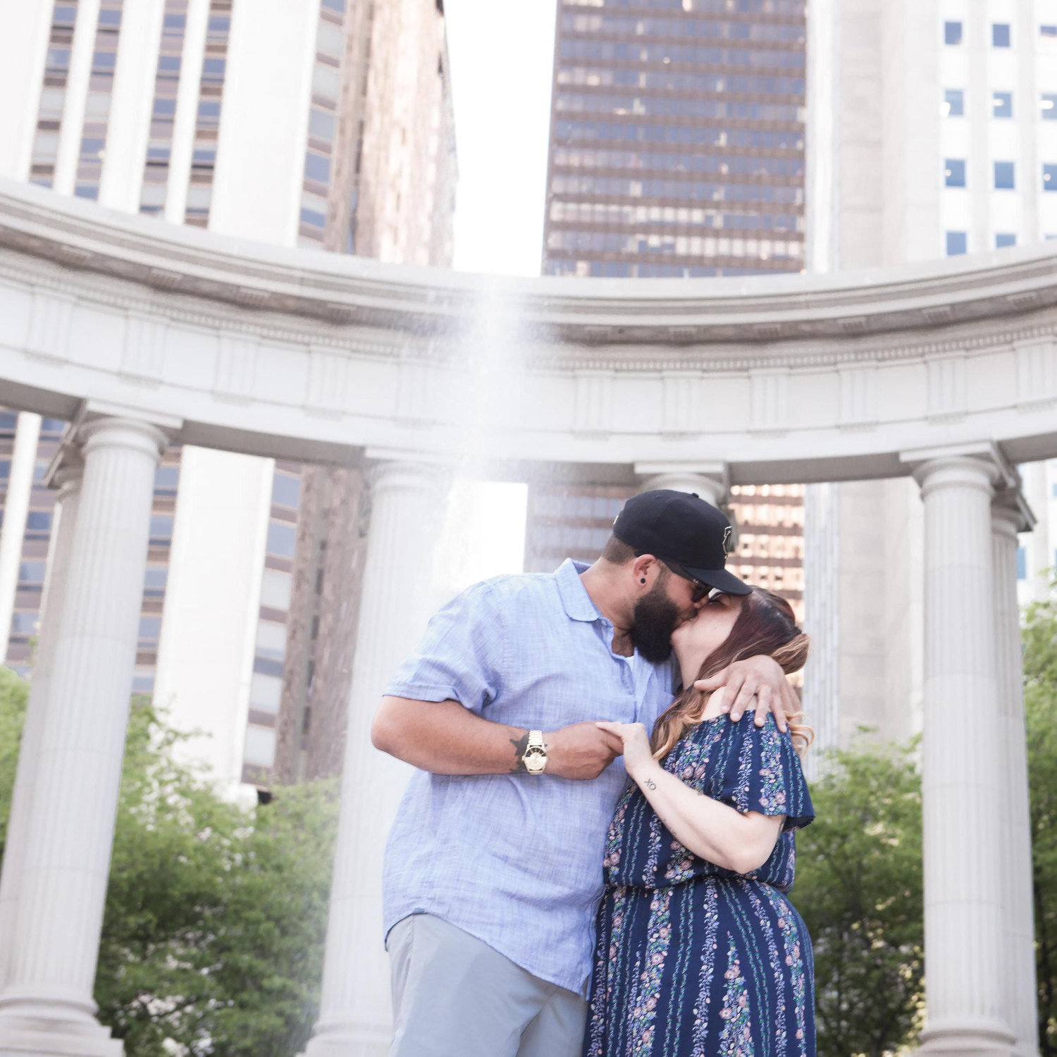 "Do you like this fountain?"