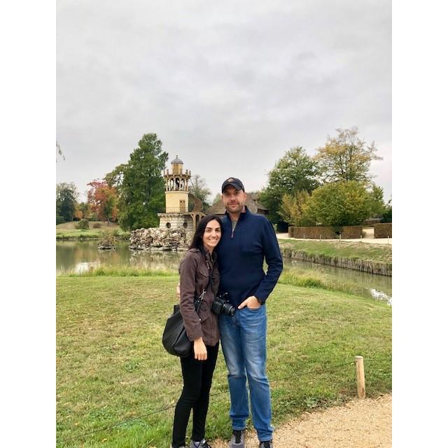 Beautiful grounds at the Palace of Versailles