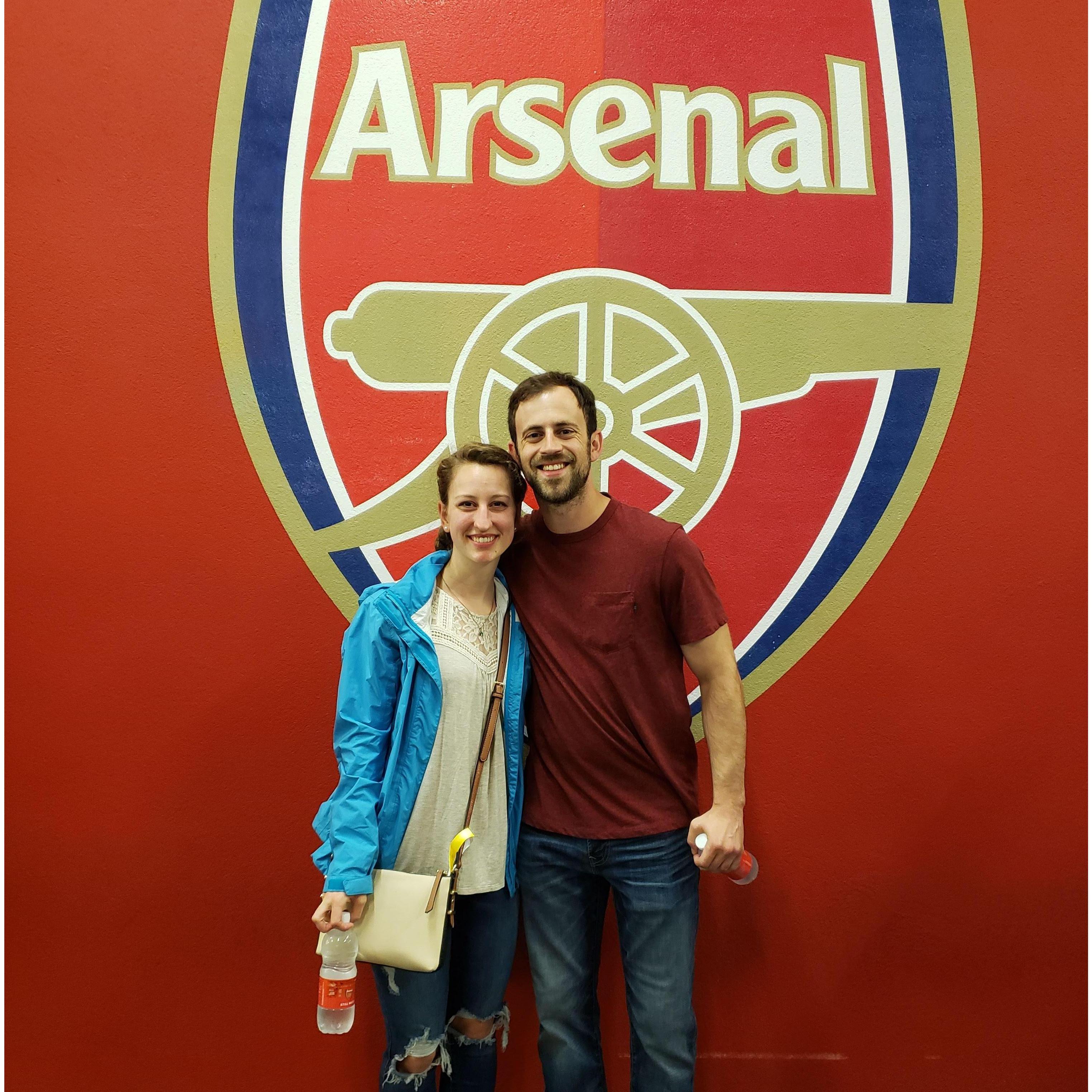 First Arsenal game!