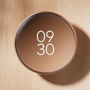 Google Nest Learning Thermostat (4th Gen) with Temp Sensor - Polished Gold