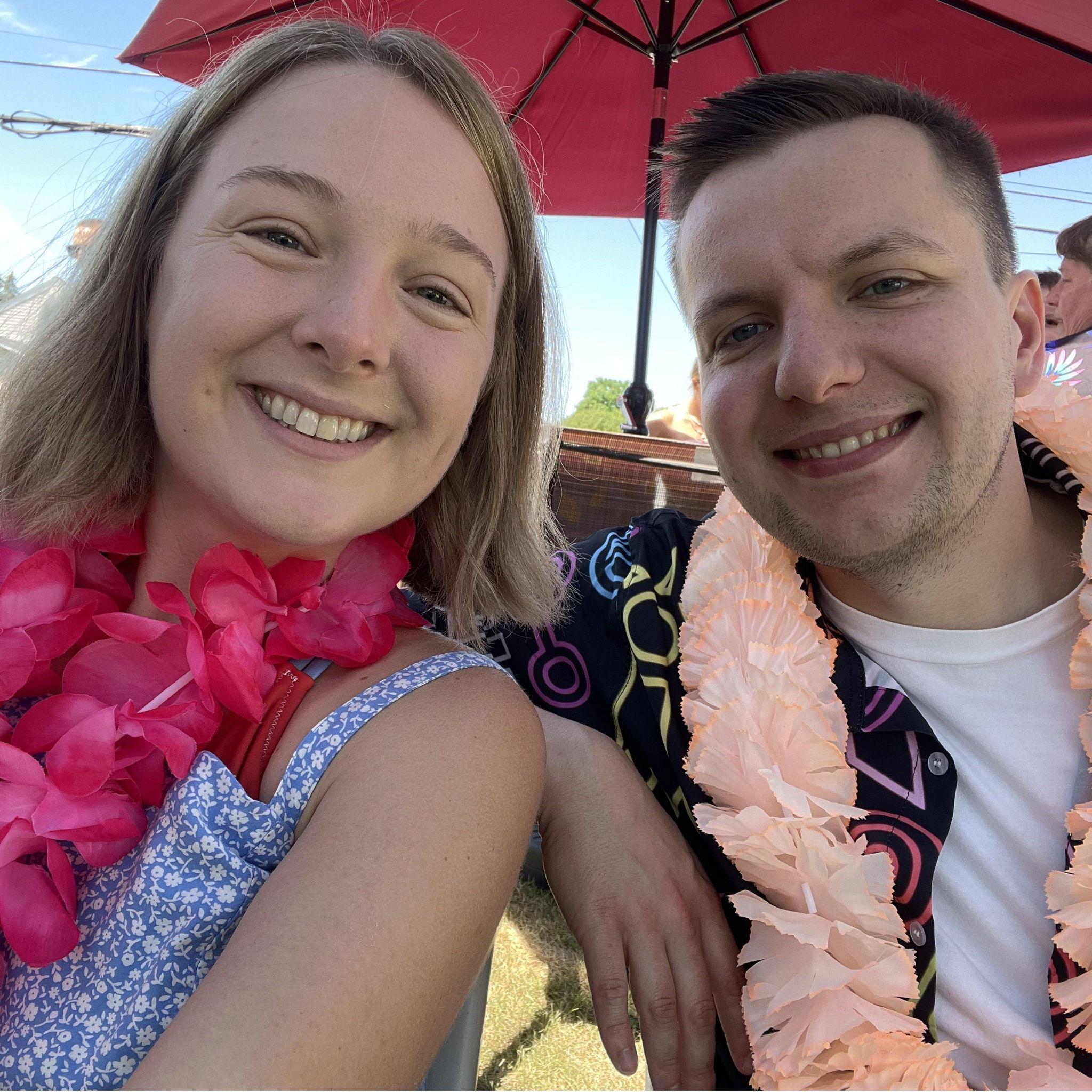 Marty & Erika enjoy a Bellegarde Summer Party - July, 2025