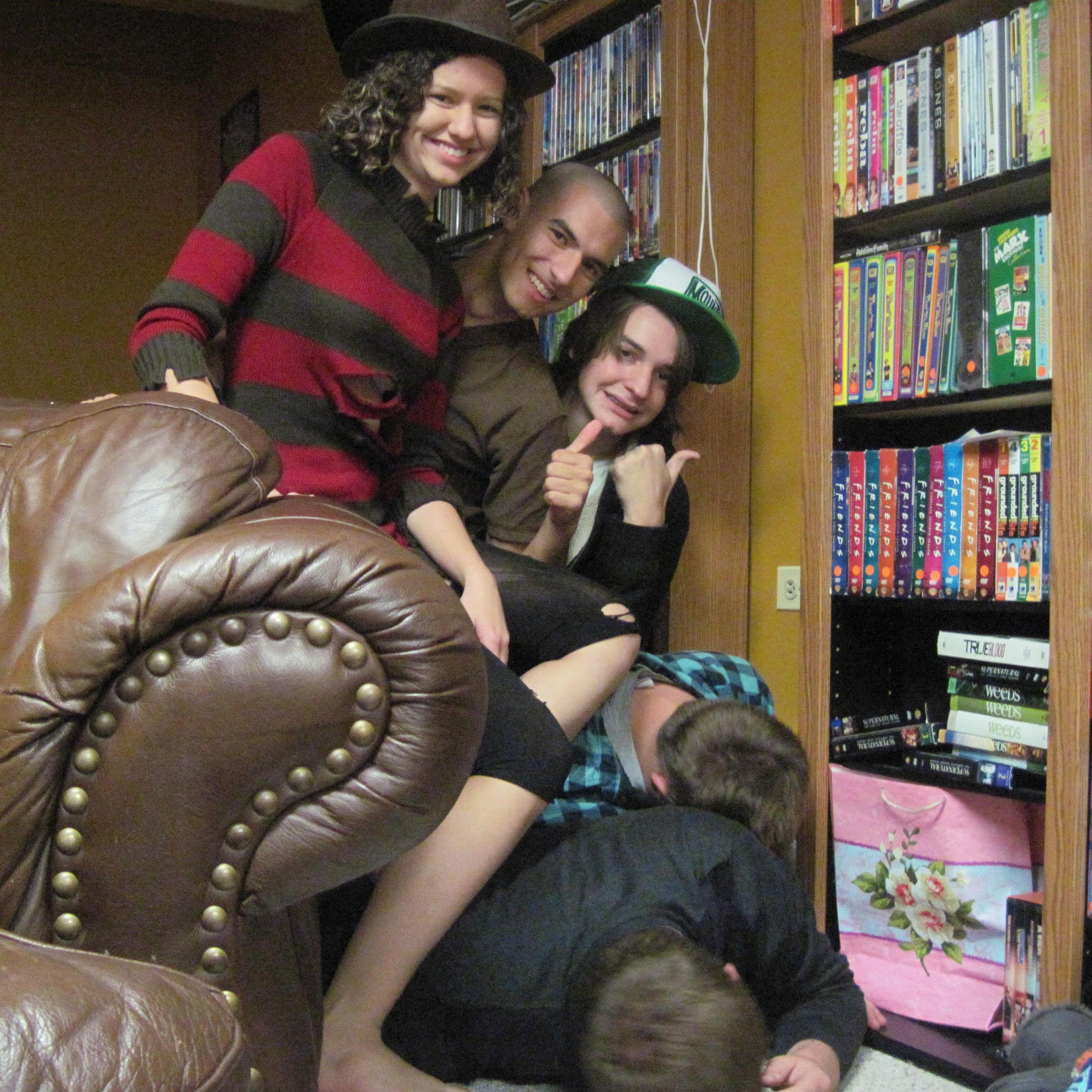 We first met at a Halloween party in 2010. I was a junior and Nick was a senior in high school. This is the first picture we ever took together.