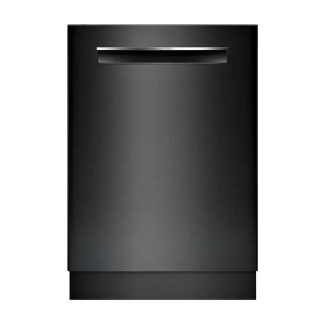 500 Series 24 in. Black Top Control Tall Tub Pocket Handle Dishwasher with Stainless Steel Tub, AutoAir, 44dBA