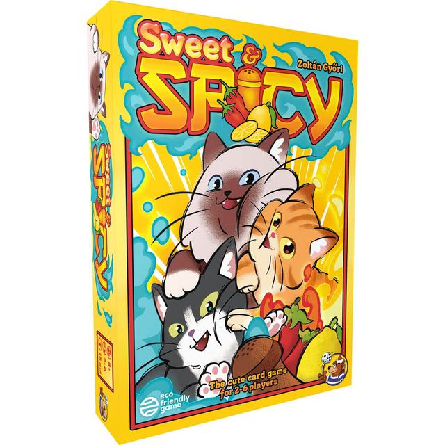 Sweet Spicy - Card Game – The New Even More Accessible Version of Spicy, A Bluff Card Game - for 2 to 6 Players, Age 8+, 15 Min