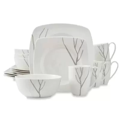 Lenox® Park City™ 16-Piece Square Dinnerware Set