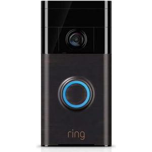 Ring - Battery Doorbell Smart Wifi Video Doorbell - Battery-Powered with Head-to-Toe Video, Live View, and Two-Way Talk - Venetian Bronze