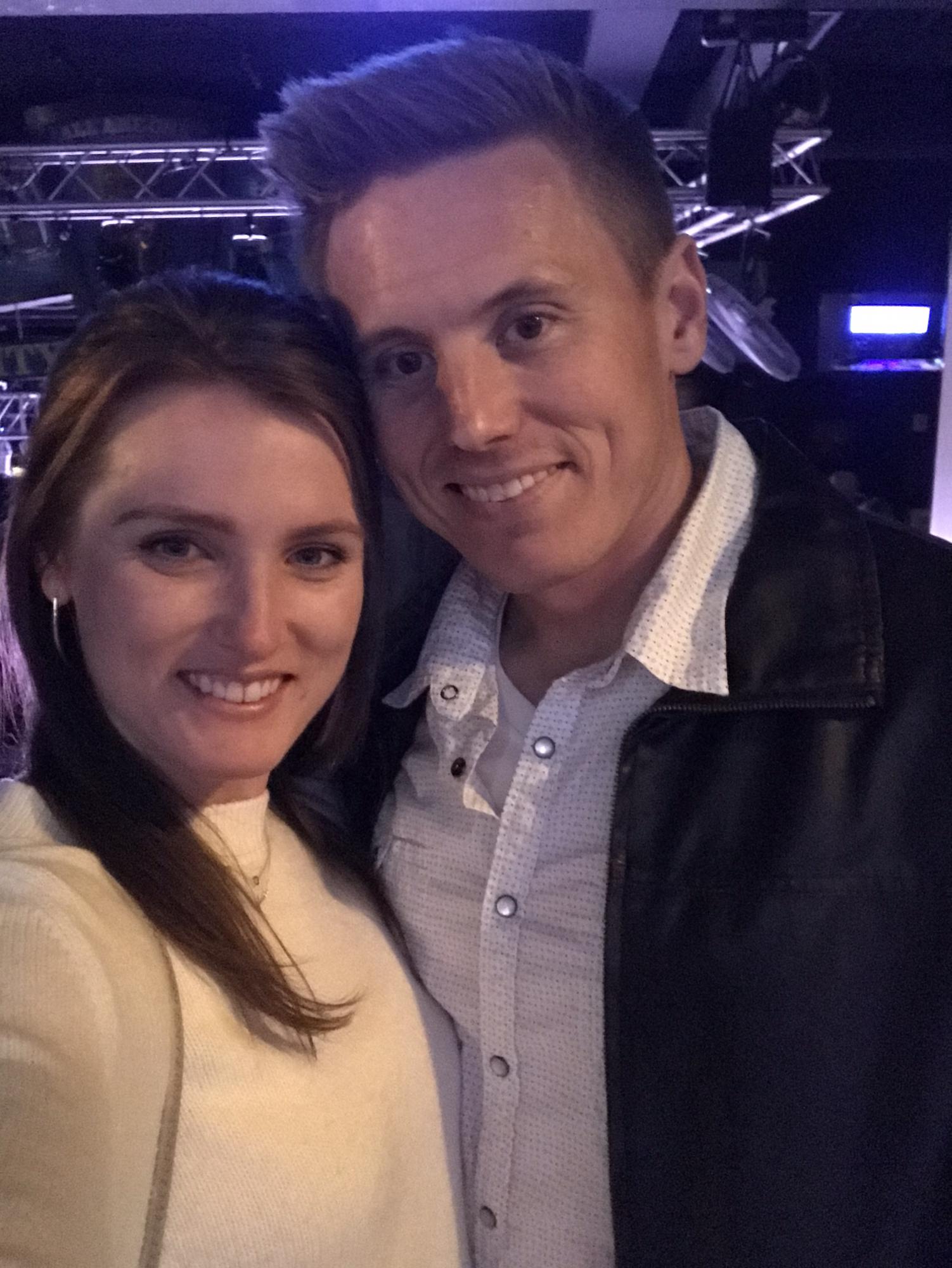 Carleigh's 30th birthday - Jayson took her to see Chris Lane in concert!