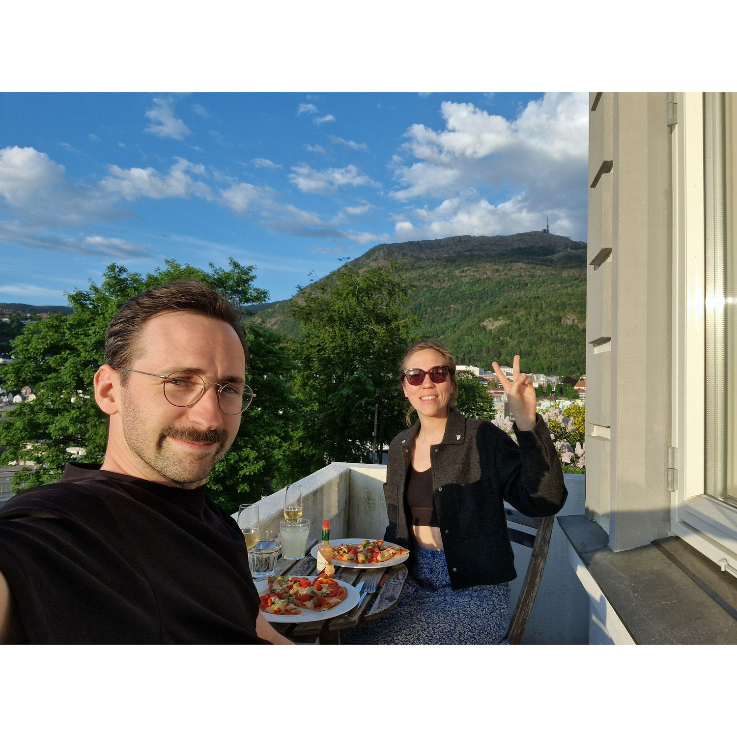Balcon avec vue