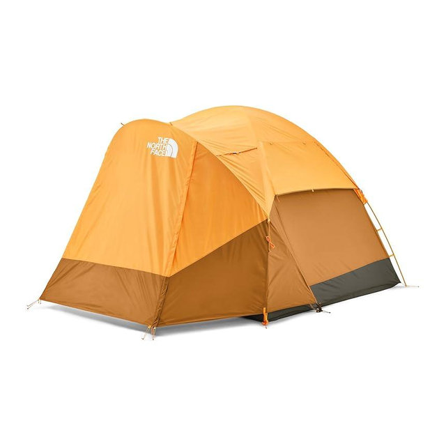 The North Face Tents Wawona 4 Tent - Four-Person Camping Tent, Water Repellent, Spacious & Easy to Set Up, Attached Vestibule
