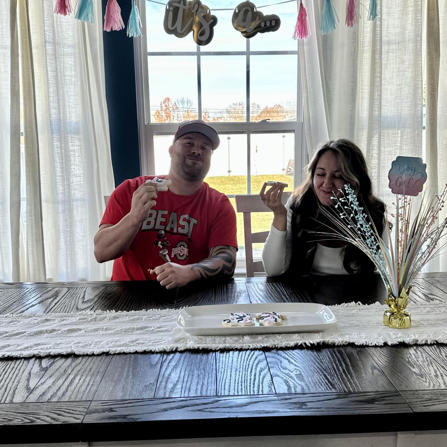 That smile when you find out it’s a boy.