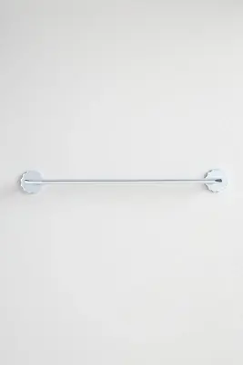 Wiggle Scalloped Brass Double Towel Bar