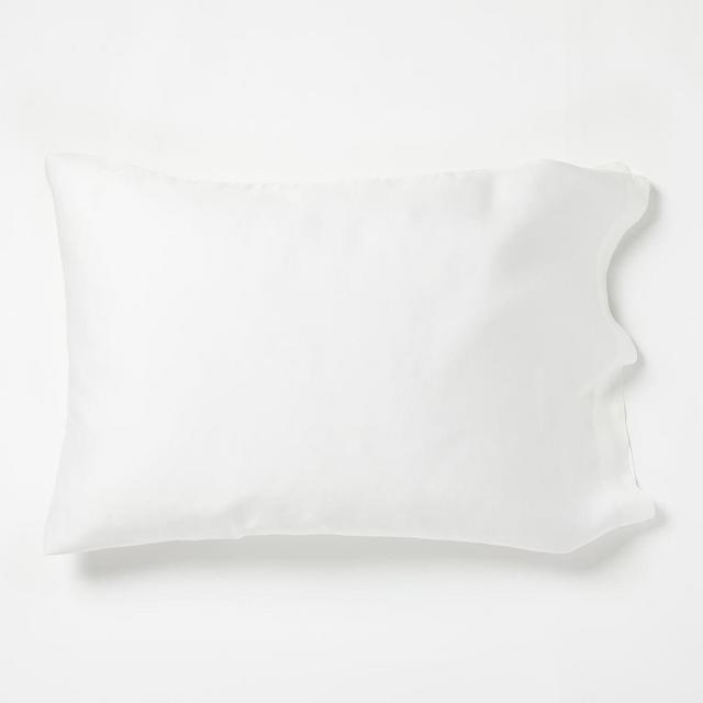 Brushed Tencel Sheet Set, Standard Set of 2, White
