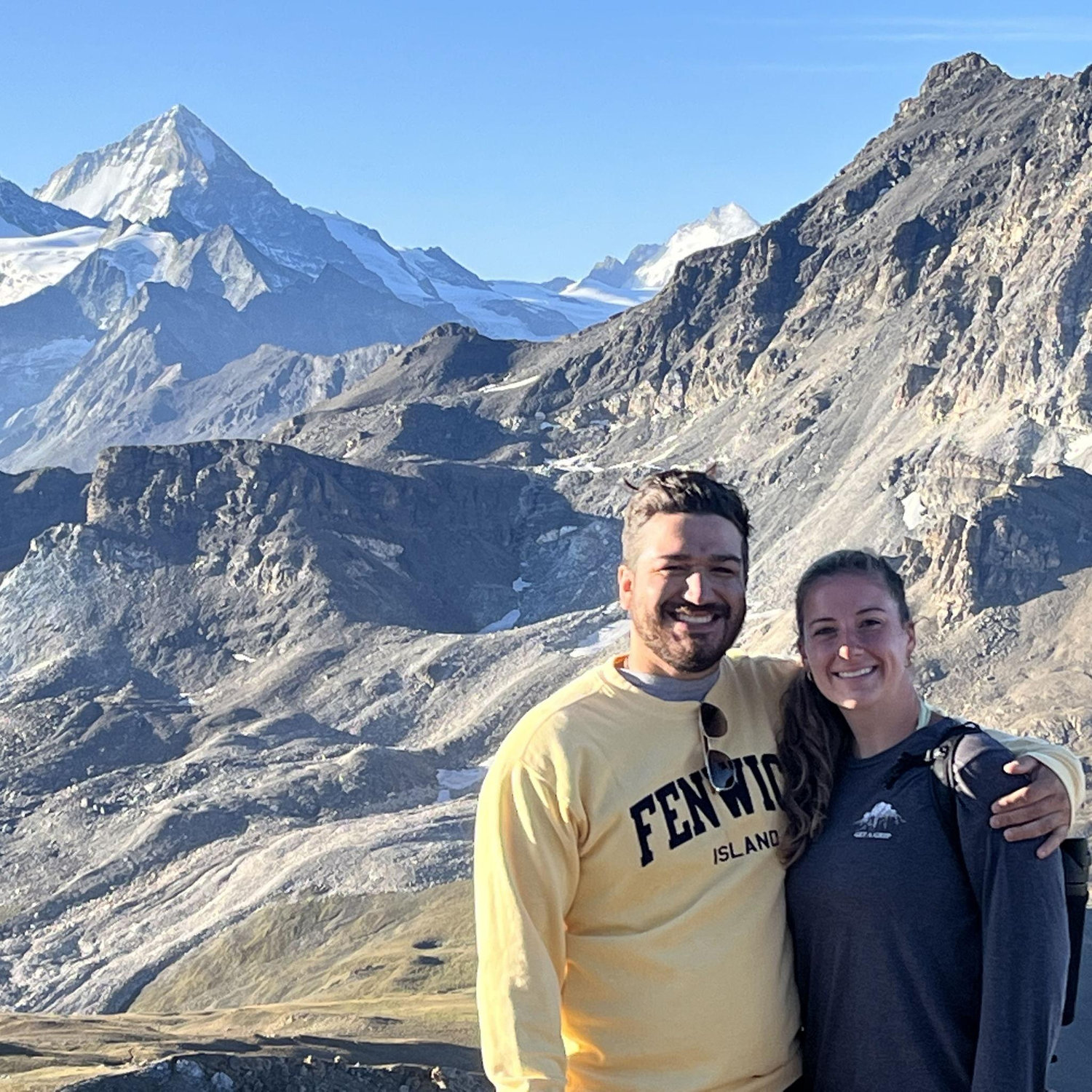 Overnight hike in Switzerland!