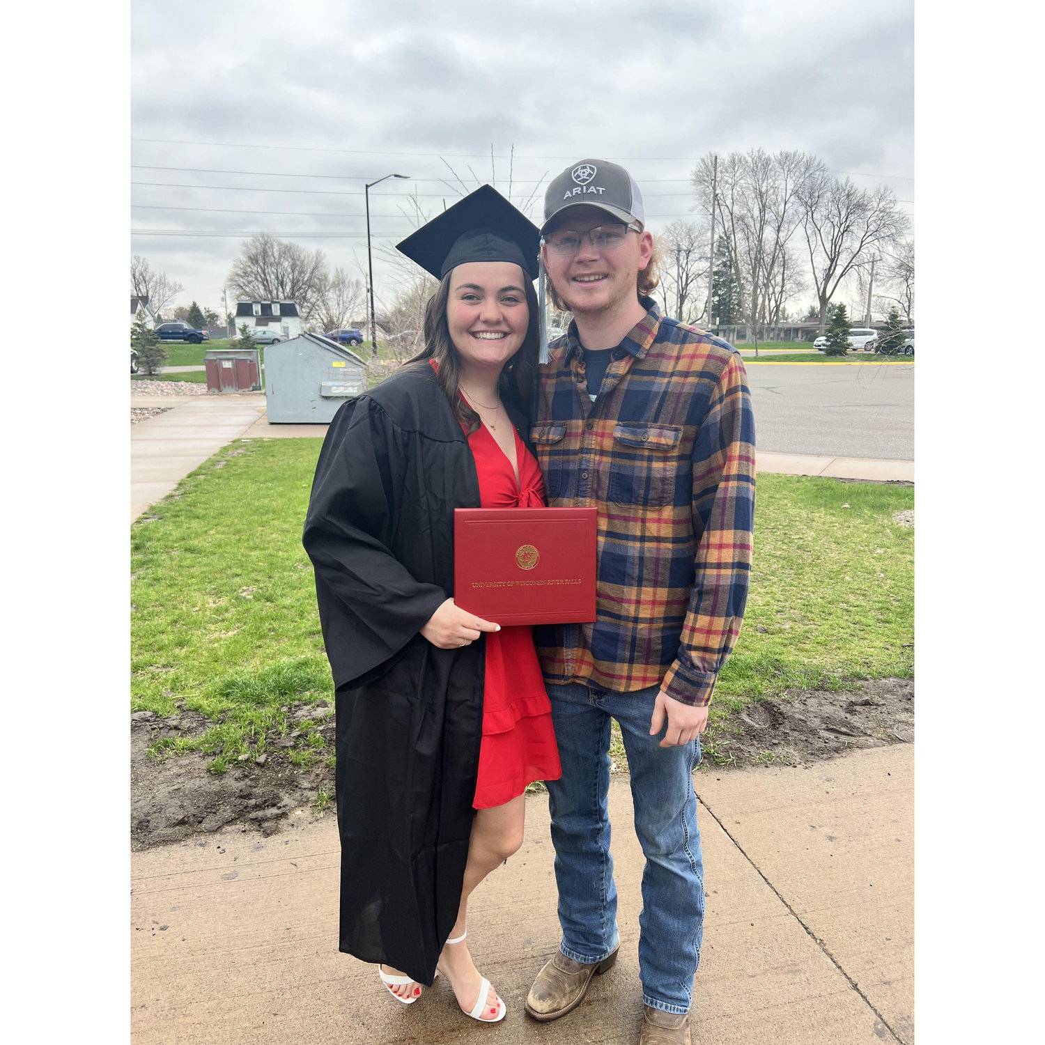 My graduation from undergrad