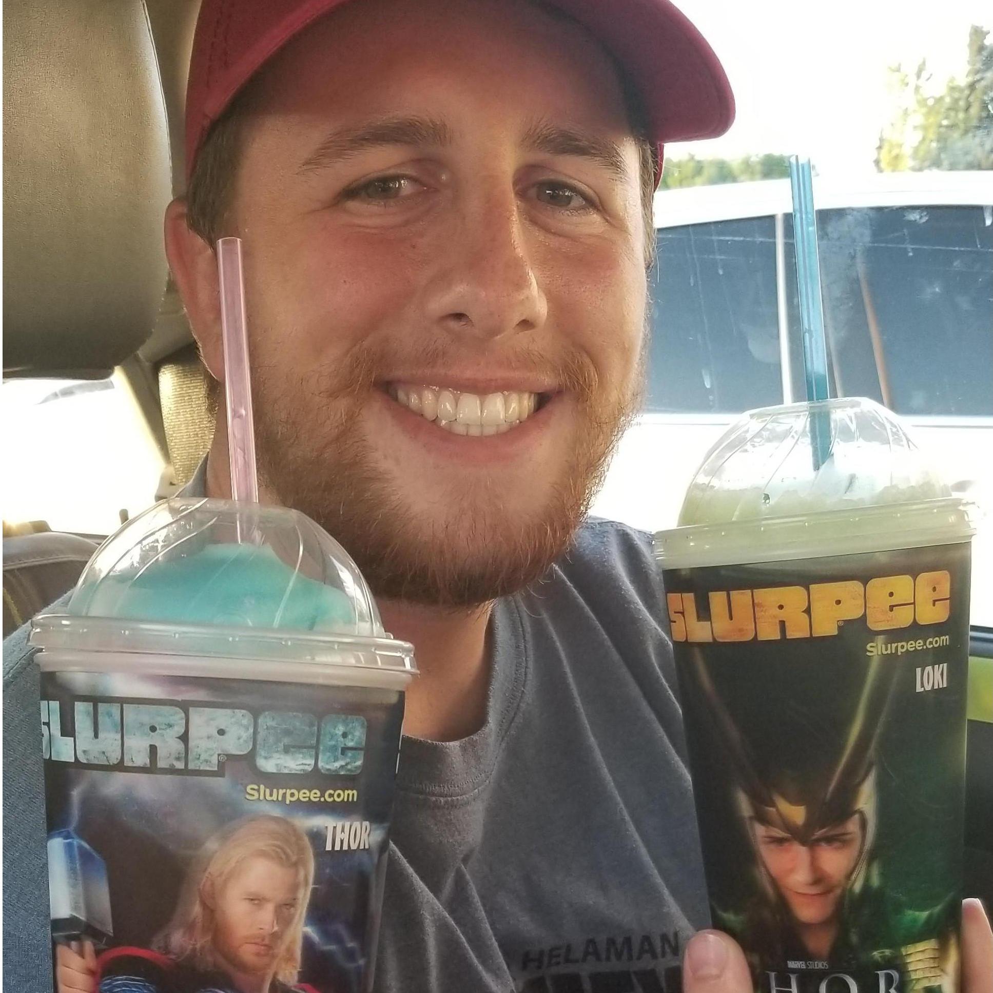 On our first trip to Washington, we found these epic cups and had to get Slurpees to fill them.
