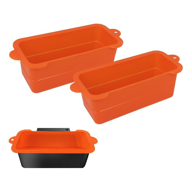 ARTSHU 2 Pack Silicone Grease Cup Liners for Blackstone 36 28 22 17 Inch Griddle, Reusable Drip Pan Liners, Grease Catcher for Blackstone Grill Accessories
