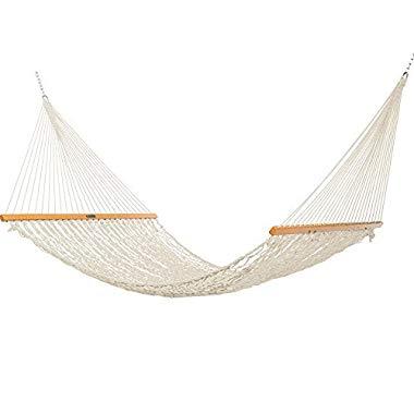 Original Pawleys Island 15DCOT Presidential Duracord Rope Hammock, Oatmeal
