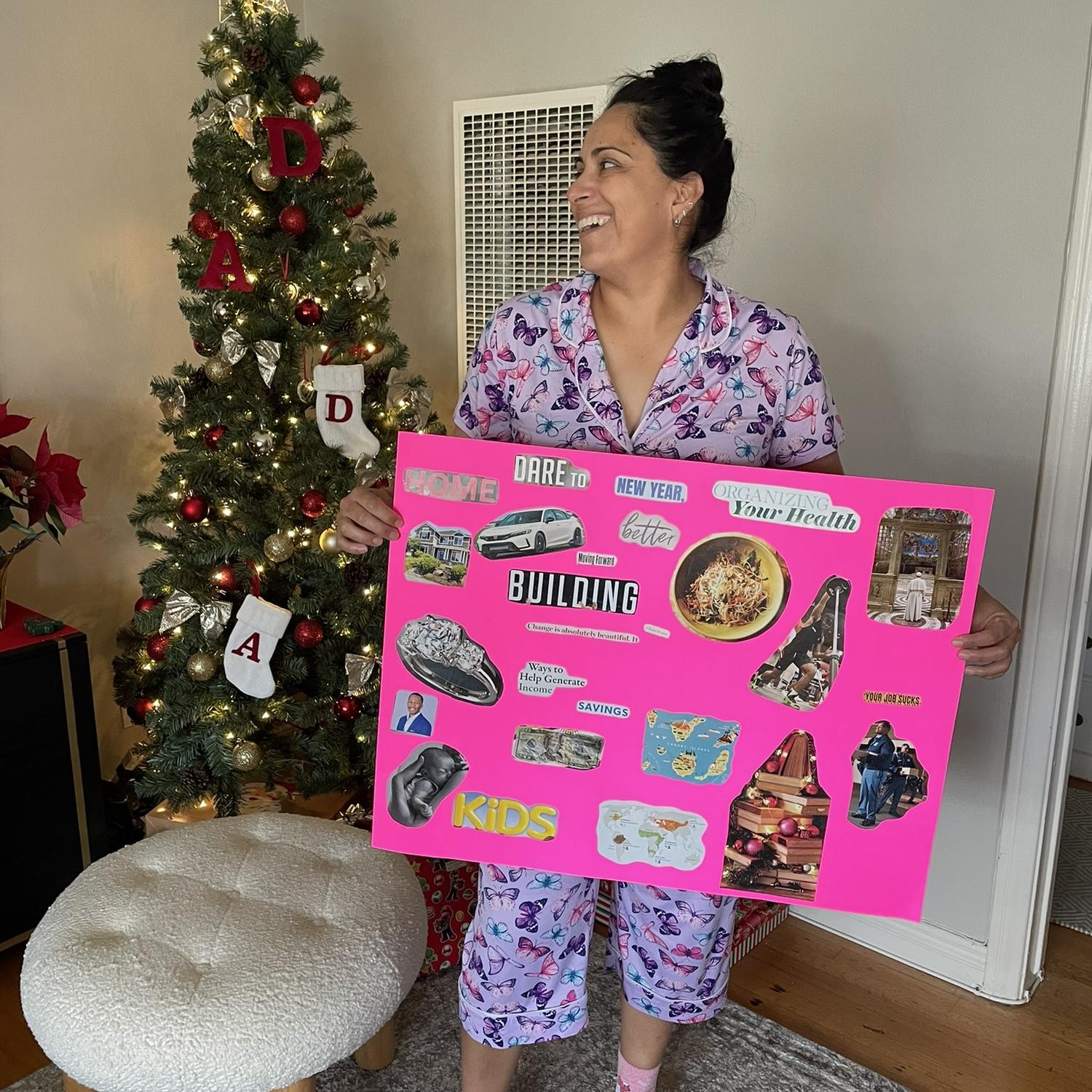 April’s Vision Board