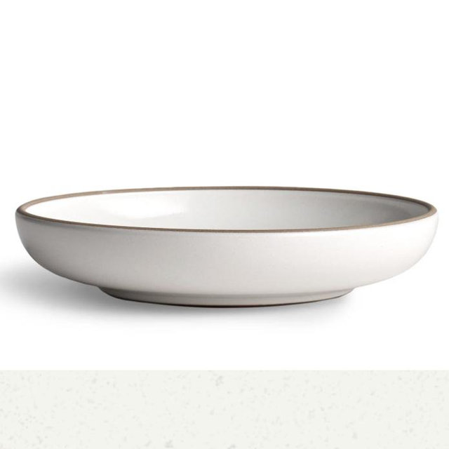 Heath Coupe Dinner Bowl Opaque White