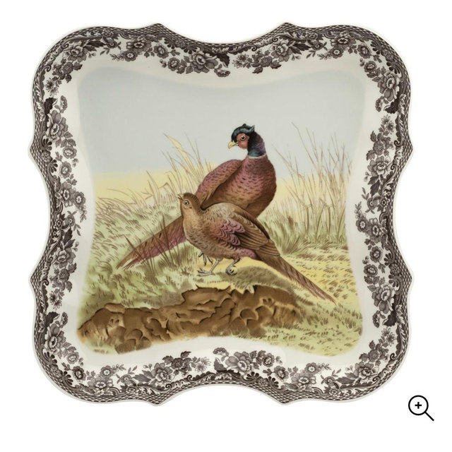 Woodland Devonia Tray 14 Inch, Pheasant