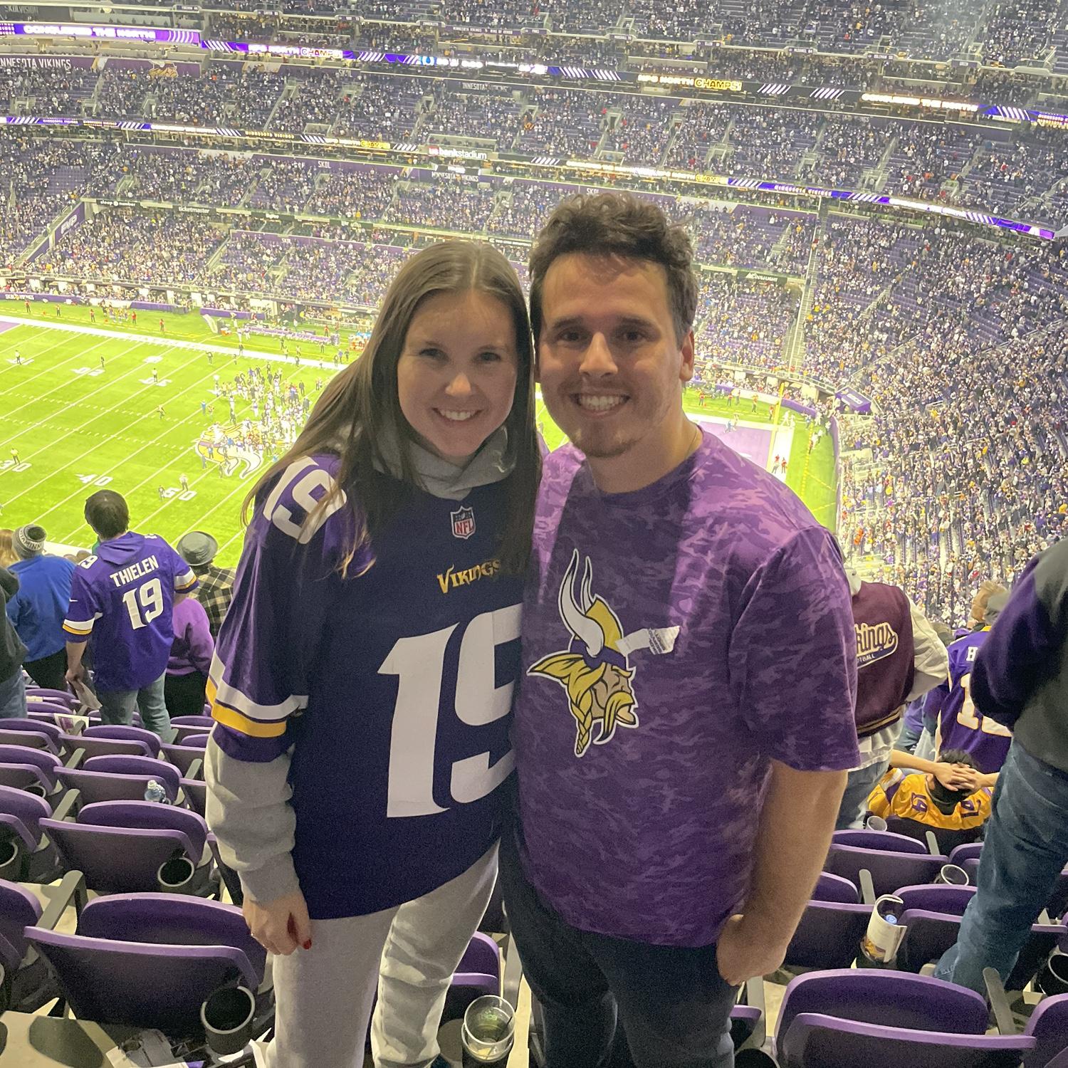 Vikings game SKOL!