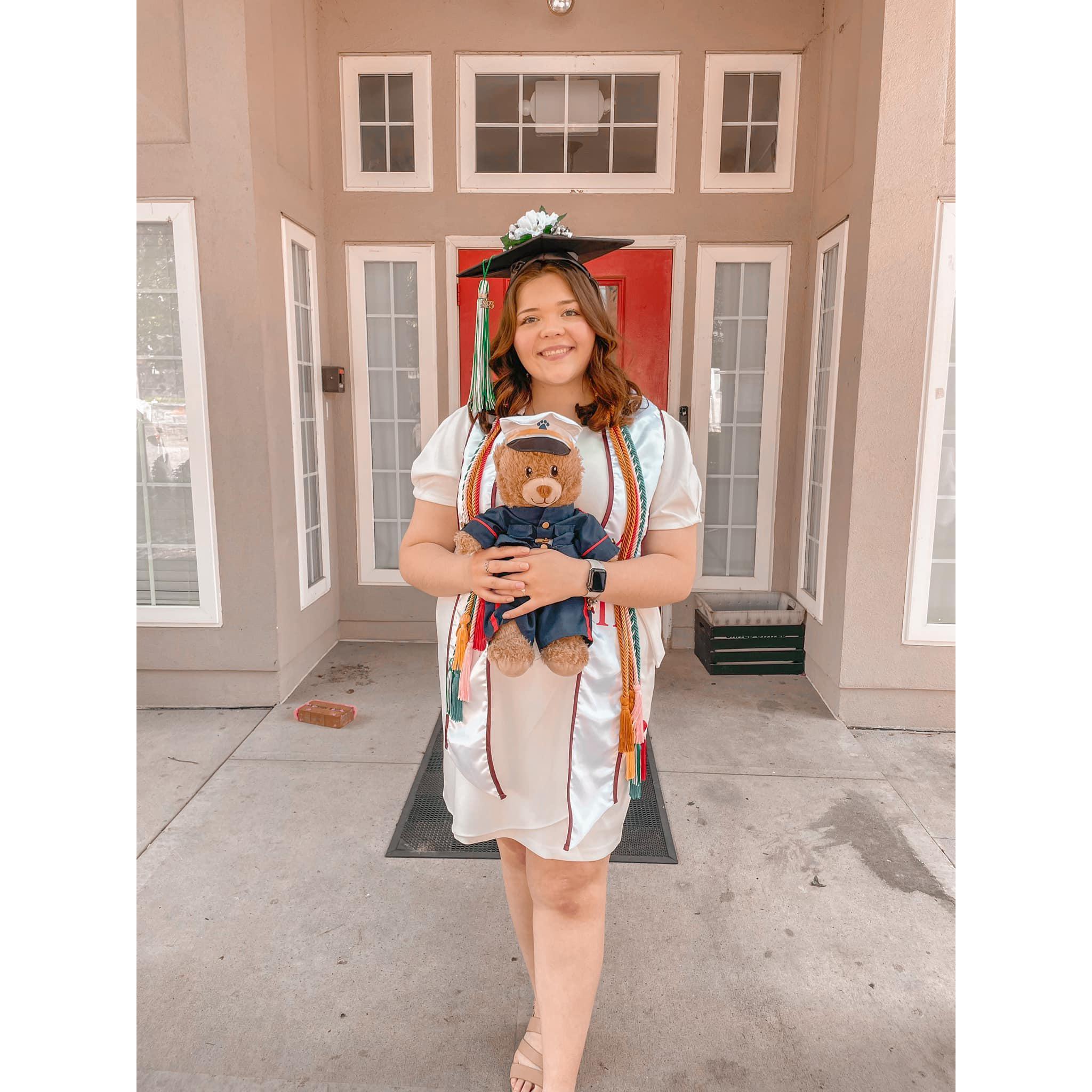 May 2023. Audrey graduates from Ohio University! Jayden is back doing Marine things.
