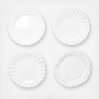 Incanto Stone Assorted Canape Plate, Set of 4