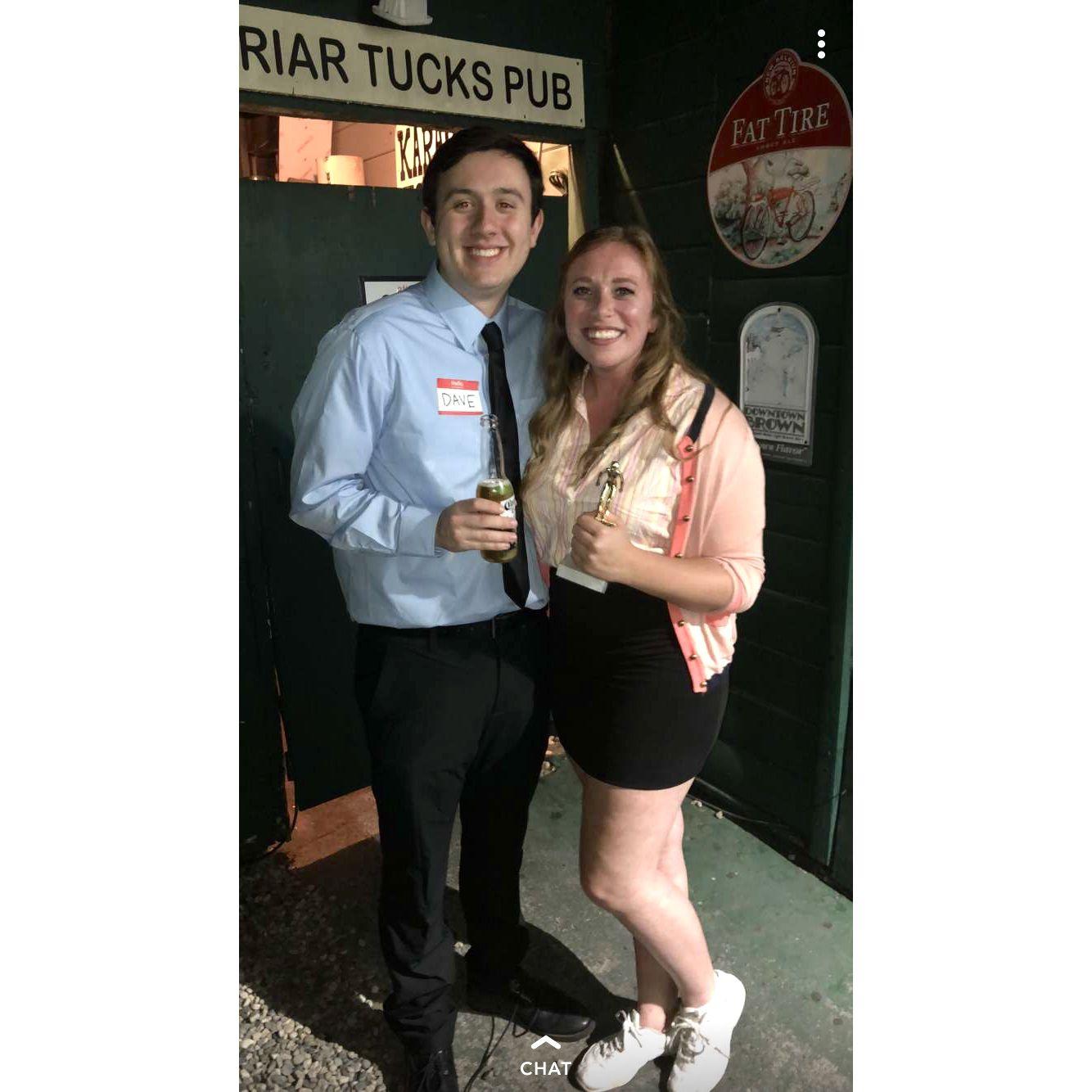 How our story began. The night we met- October 26th, 2018.