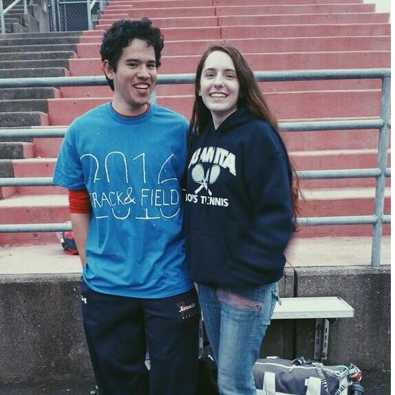 Emerson's senior night for track