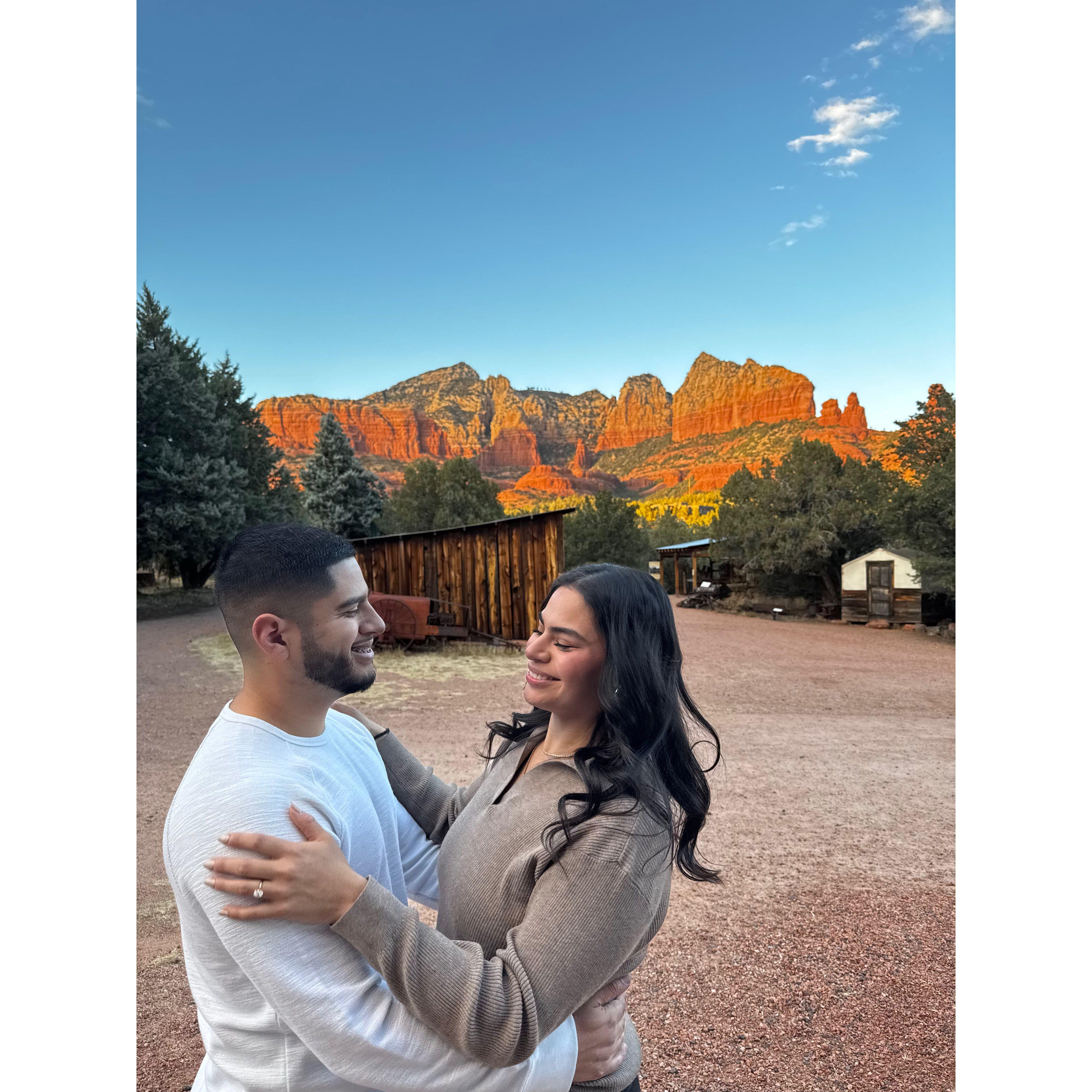 Sedona, Arizona. Where we got engaged!
